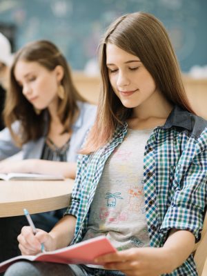 élève studieuse